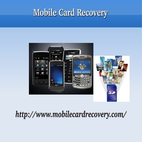 Mobile Phone Memory Card Recovery