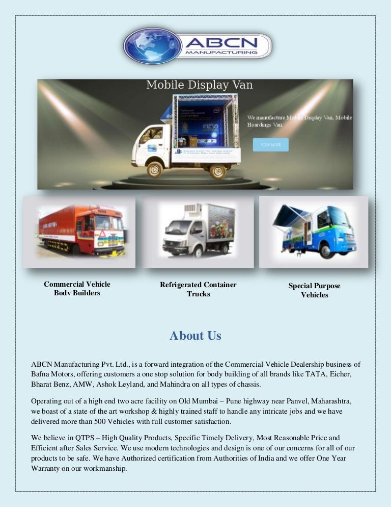 Mobile Classroom Van Manufacturers