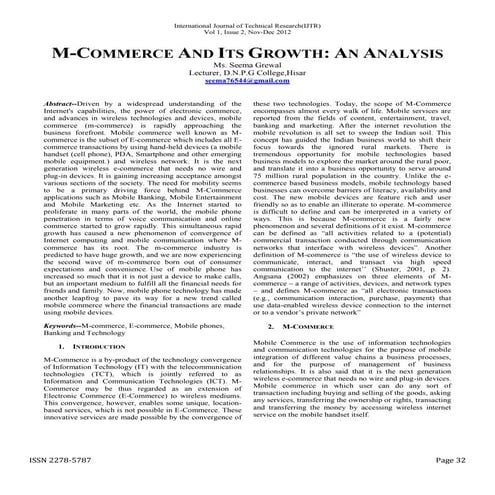 Mobile commerce full