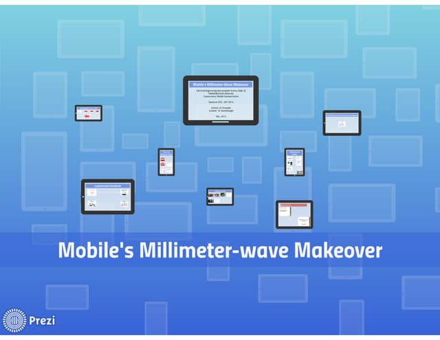 Mobile Millimeter-Waves Makeover