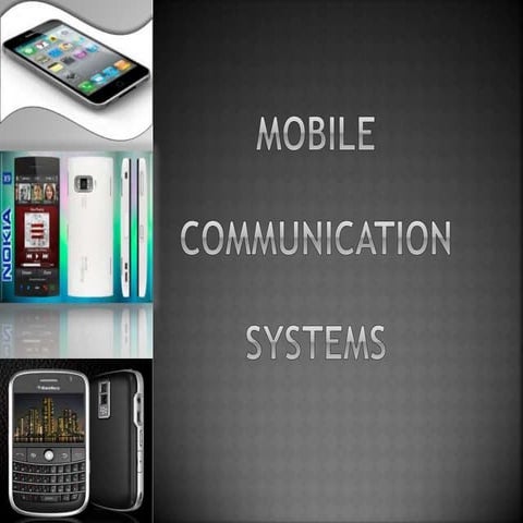 Mobile communication systems Introduction