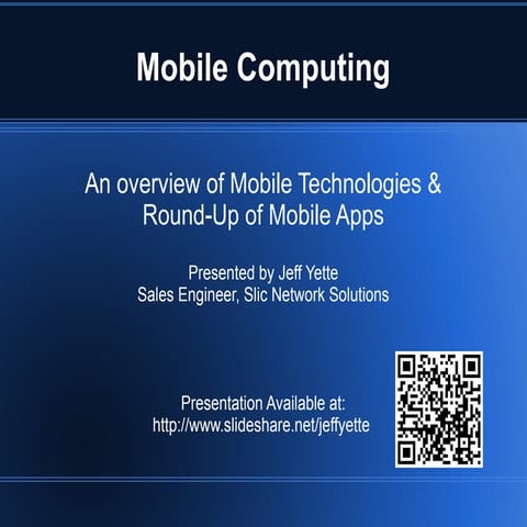 Mobile computing