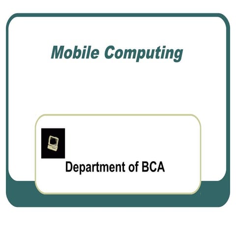 Mobile Computing00