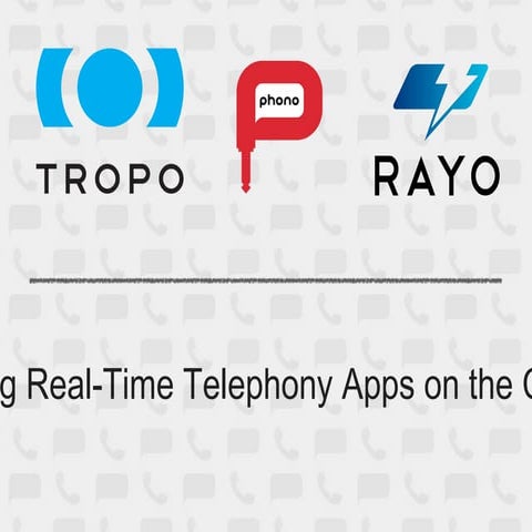 Otra forma de hacer aplicaciones de telefonía