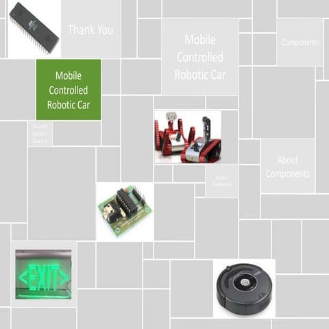 Mobile controlled robotic car