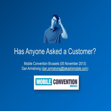 Mobile Convention Brussels - Dan Armstrong - Takashi