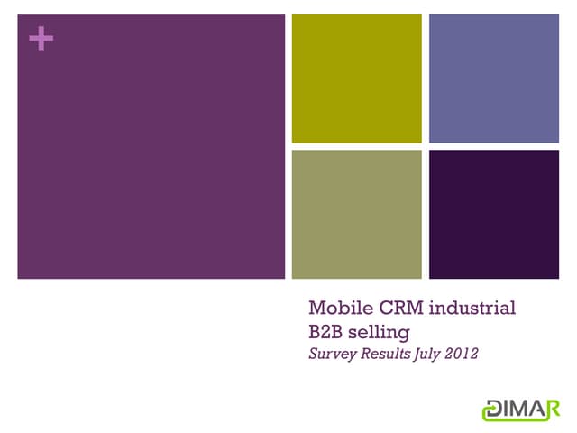 The future of mobile CRM