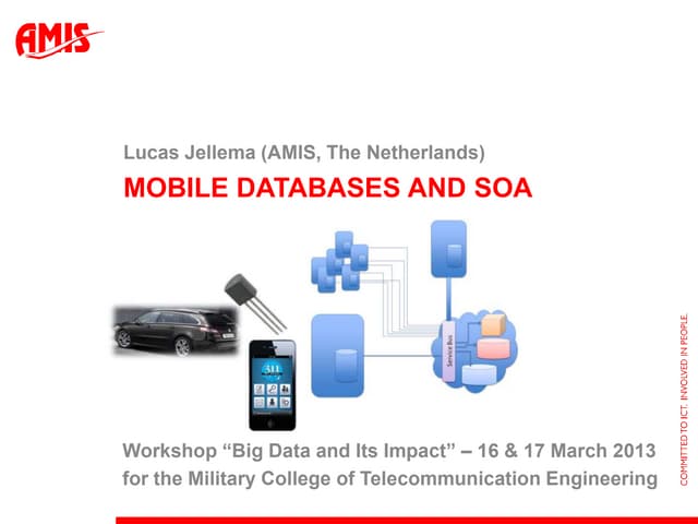 Mobile Database and Service Oriented Architecture