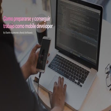 Como prepararse y conseguir trabajo como Mobile Developer