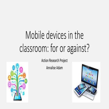 Mobile devices in the classroom