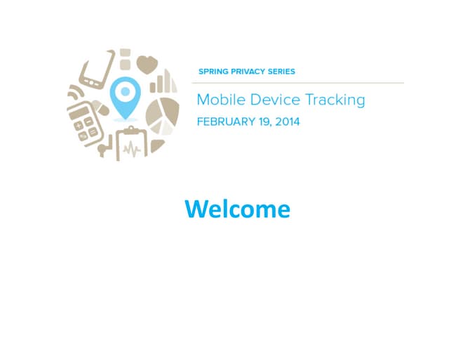 Mobile Device Tracking Seminar