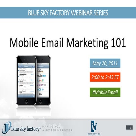 Mobile Email Marketing 101