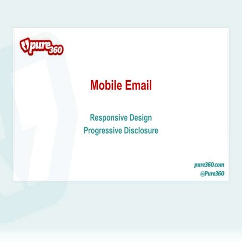 Mobile Email 2012