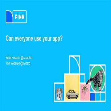Can everyone use your app?
