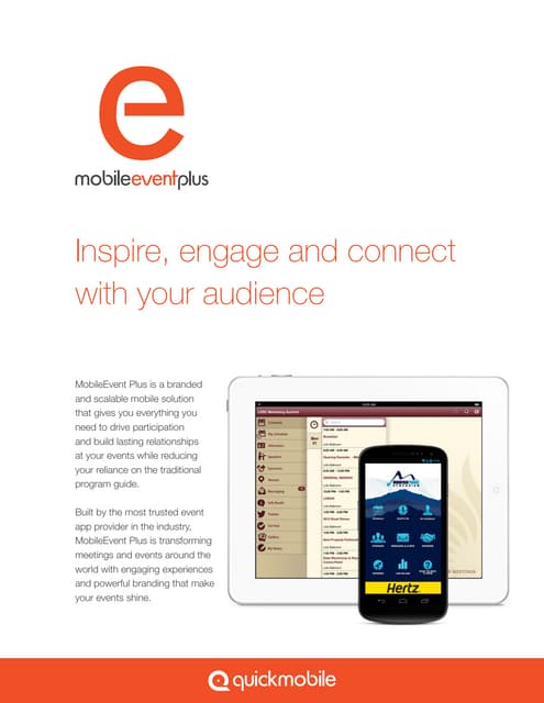 Mobile event plus brochure