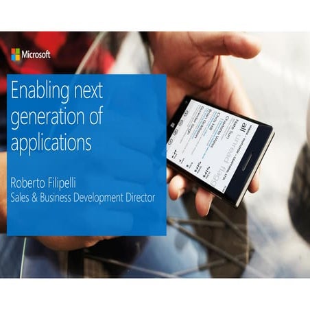 IV Evento GeneXus Italia - Mobile First & Cloud First