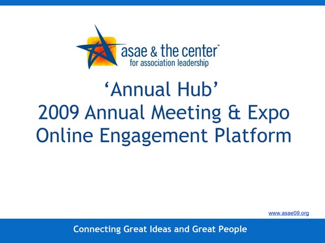 Anniual Hub