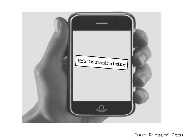 Mobile Fundraising (July 2012)