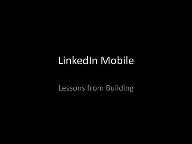 Mobile gotcha