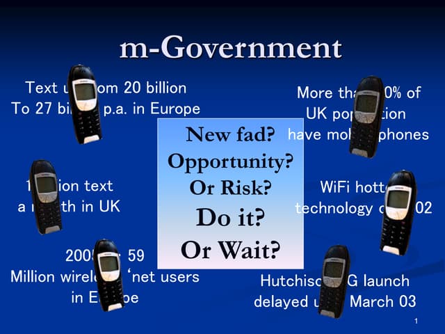 Mobile government slides   29.01.2003