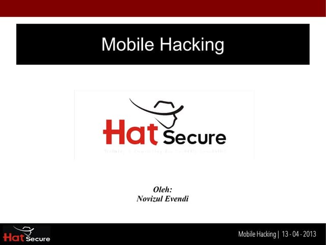 Mobile Hacking