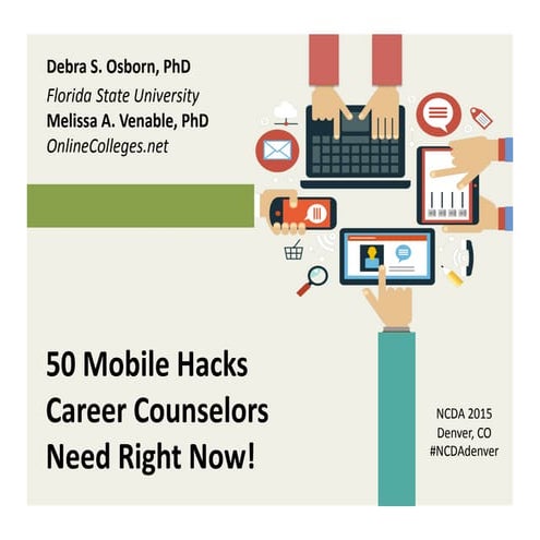50 Mobile Hacks for Career Counselors