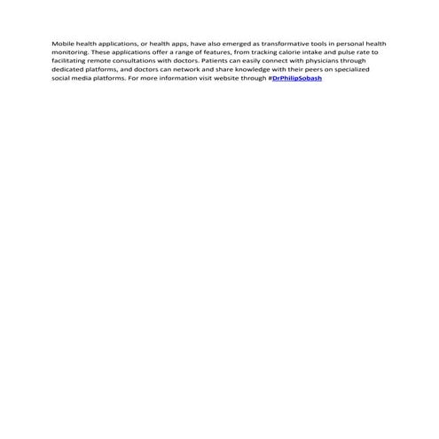 Mobile health applications.docx