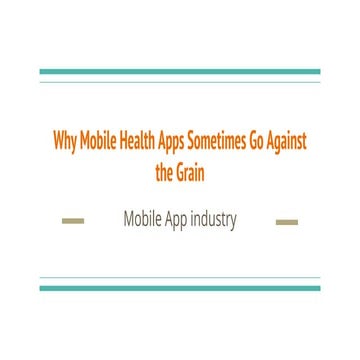  Mobile Health apps 