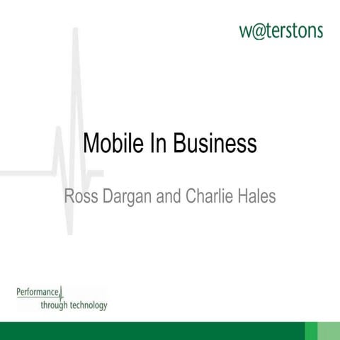 Mobile for business