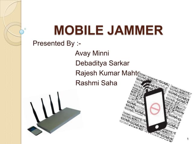 Mobile jammer
