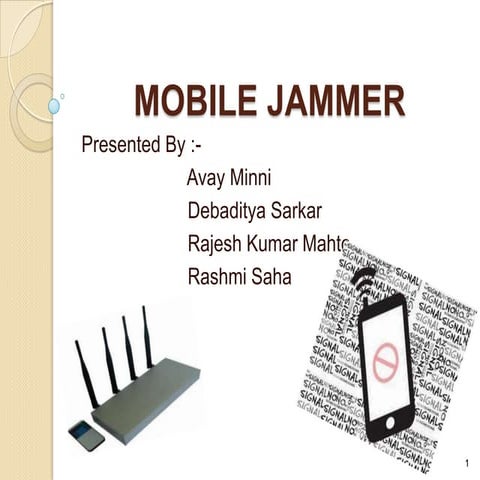 Mobile jammer