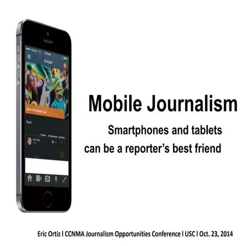 Mobile Journalism
