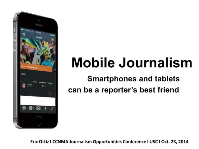 Mobile Journalism