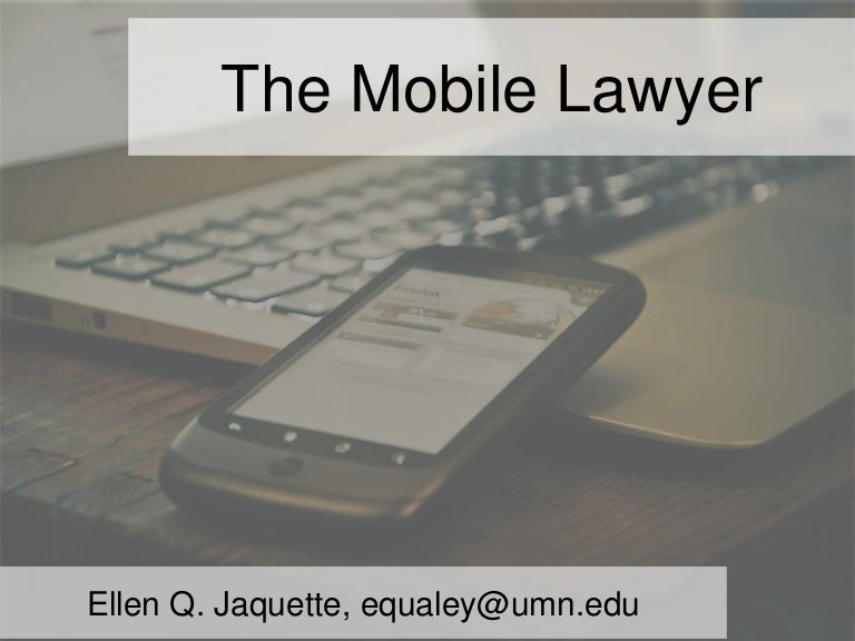 The Mobile Lawyer 2014