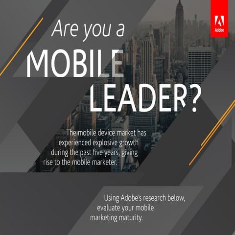 Are you a mobile leader?