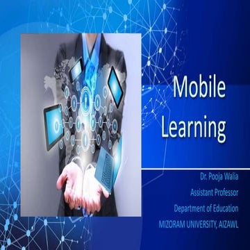 Mobile learning