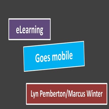 mobile learning