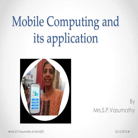 Mobile Learning And Application Final Presentation Pptx