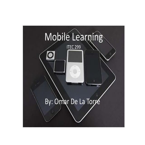 Mobile learning ppt
