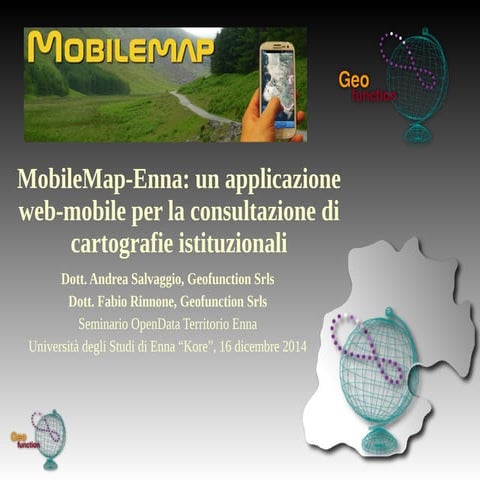 MobileMap Enna: un'applicazione web-mobile per la consultazione di cartografi...
