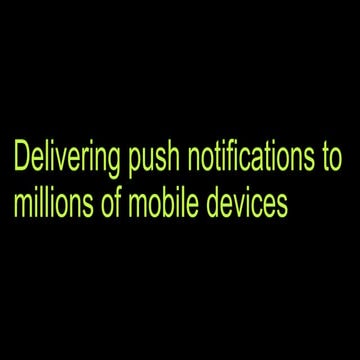 Mobile March Windows Azure Notification Hubs