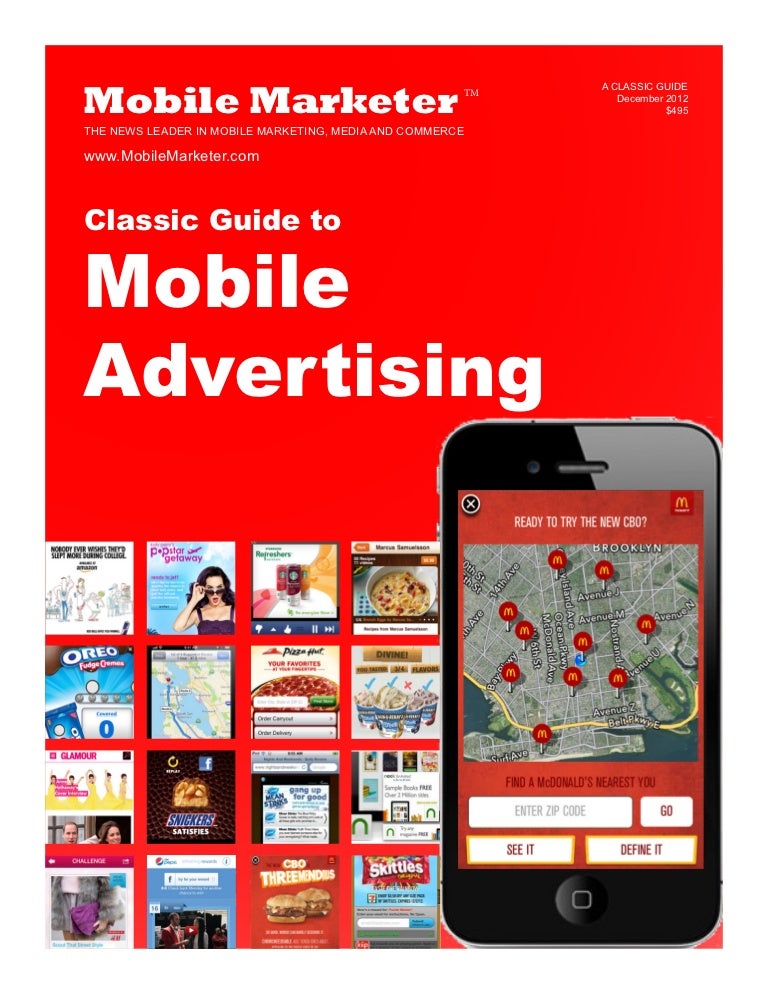 Mobile Marketer's Classic Guide to Mobile Advertising