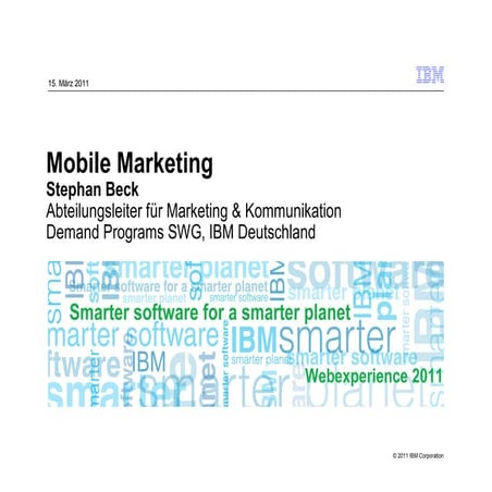 Mobile Marketing (deutsch)