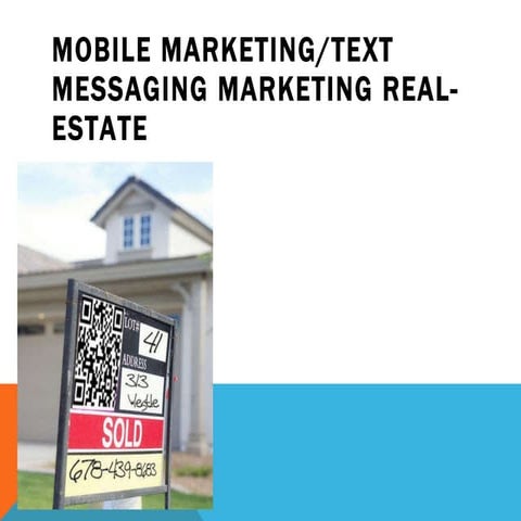 Mobile Marketing Strategies Real-Estate