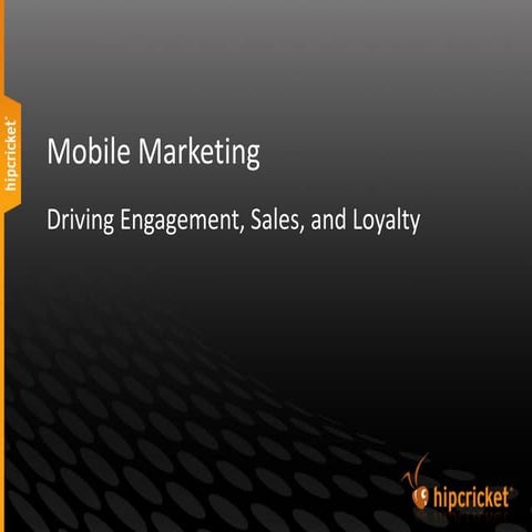 Mobile Marketing