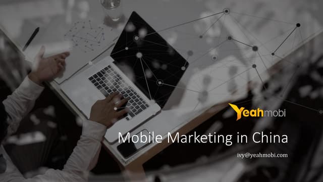 Mobile marketing in china   yeahmobi