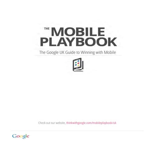Mobile marketing playbook