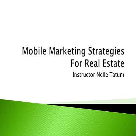 Mobile Marketing Strategies