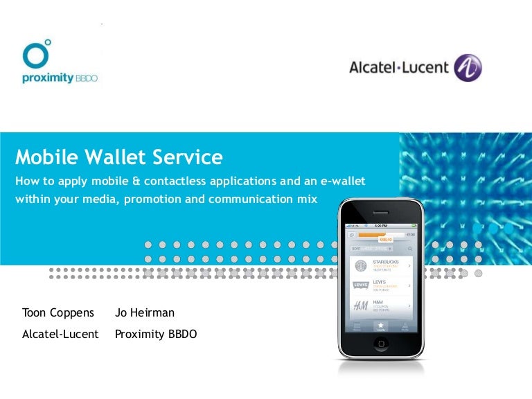 Mobile Marketing Webinar Alcatel Lucent And Proximity do