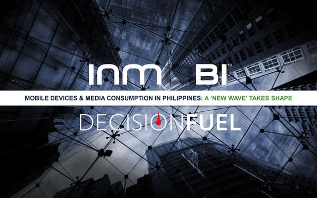 Mobile media consumption presentation  philippines